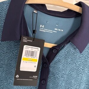NWT Under Armour Golf Polo Size M